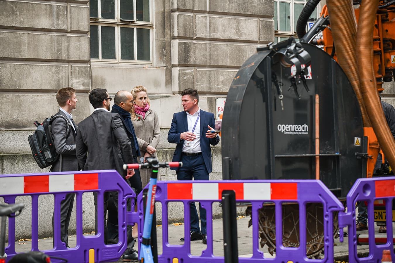 Innovative equipment at the Openreach Investor Day Innovative equipment at the Openreach Investor Day