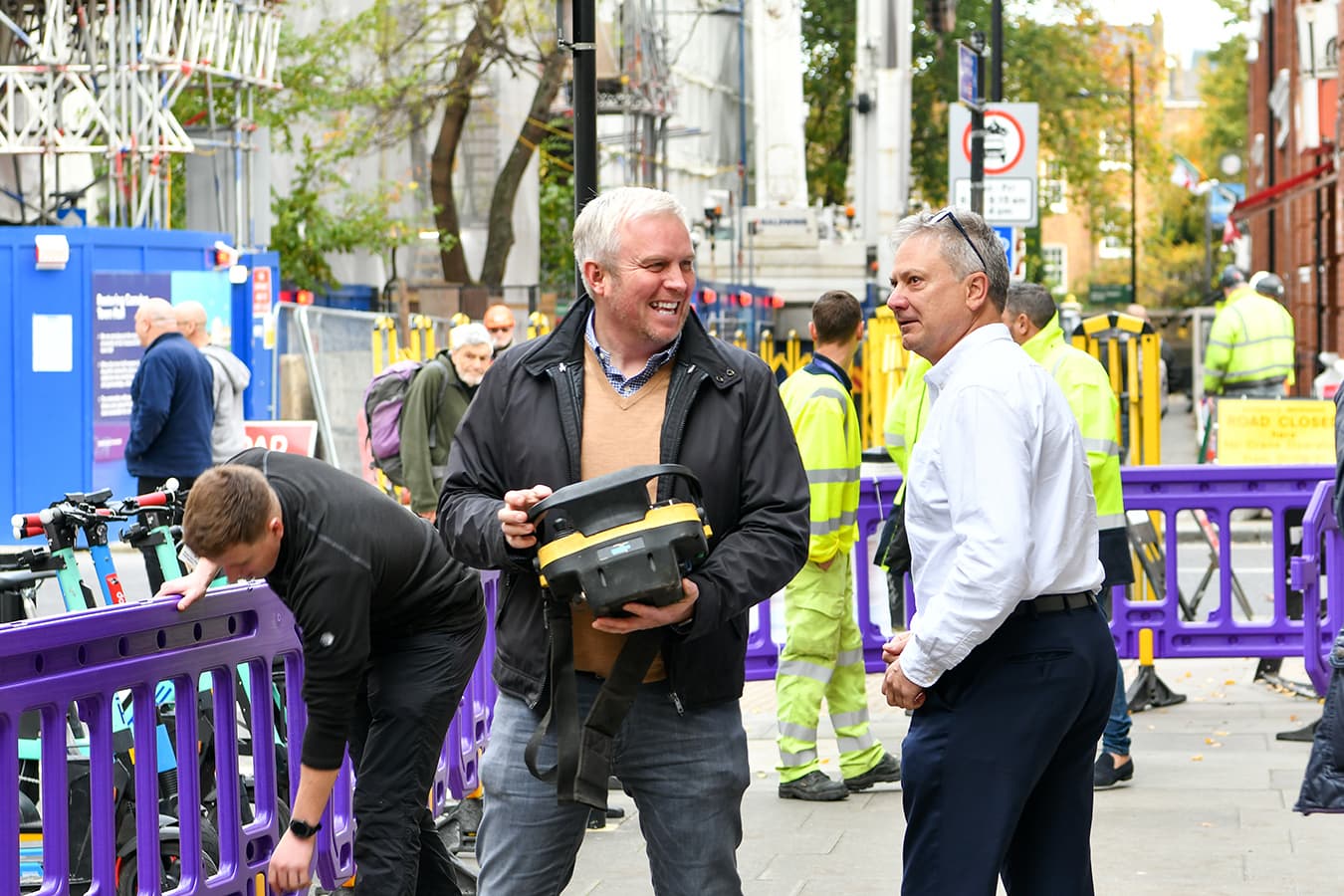 Innovative equipment at the Openreach Investor Day Innovative equipment at the Openreach Investor Day