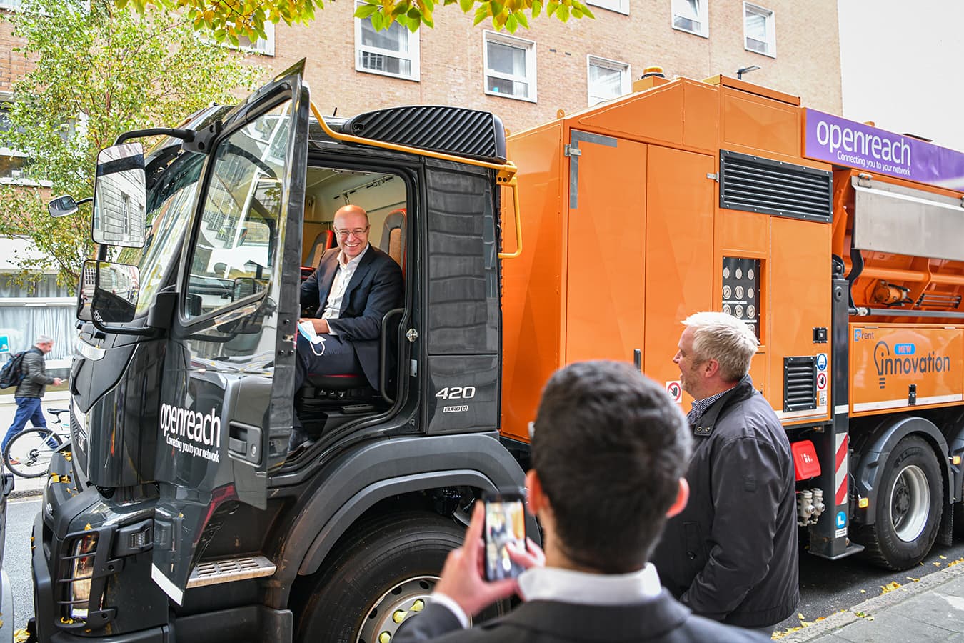 Innovative equipment at the Openreach Investor Day Innovative equipment at the Openreach Investor Day