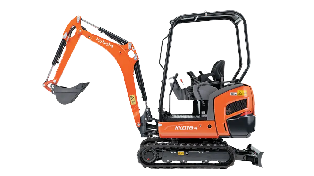 1.6t Mini Excavator (KX016-4 / KX)