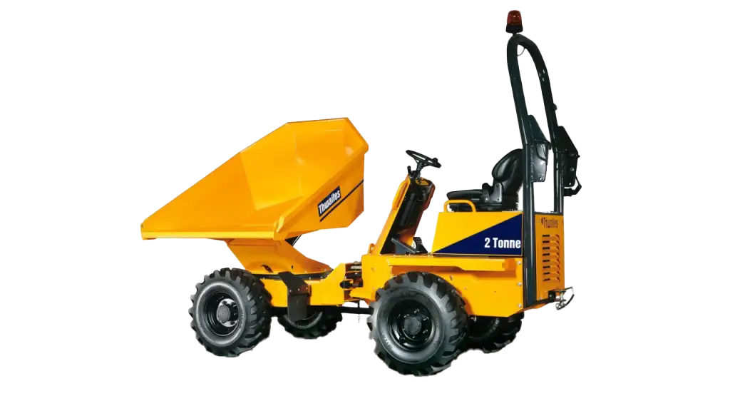 2t 4WD Powerswivel Dumper Truck Hire