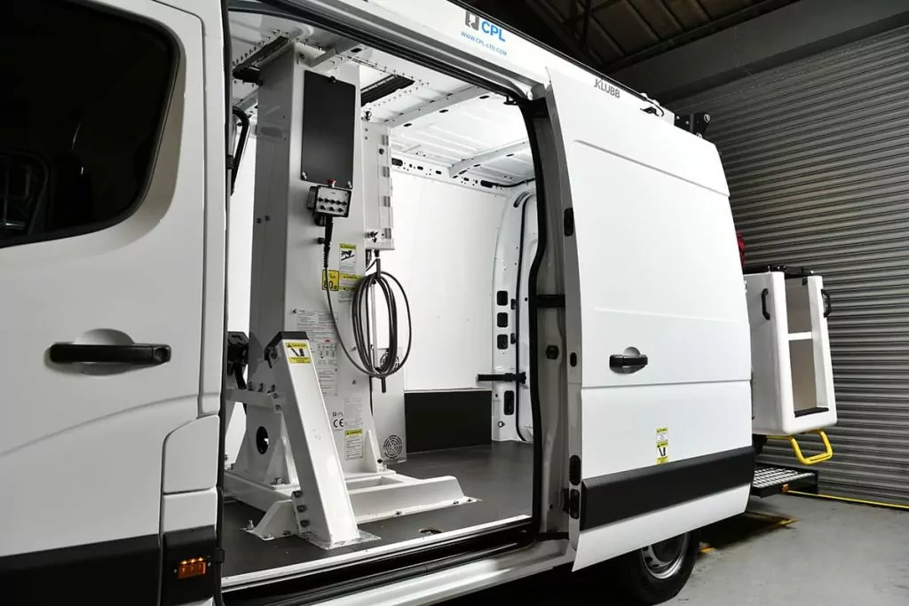 13.8m Van Mount Platform KL38P Hire