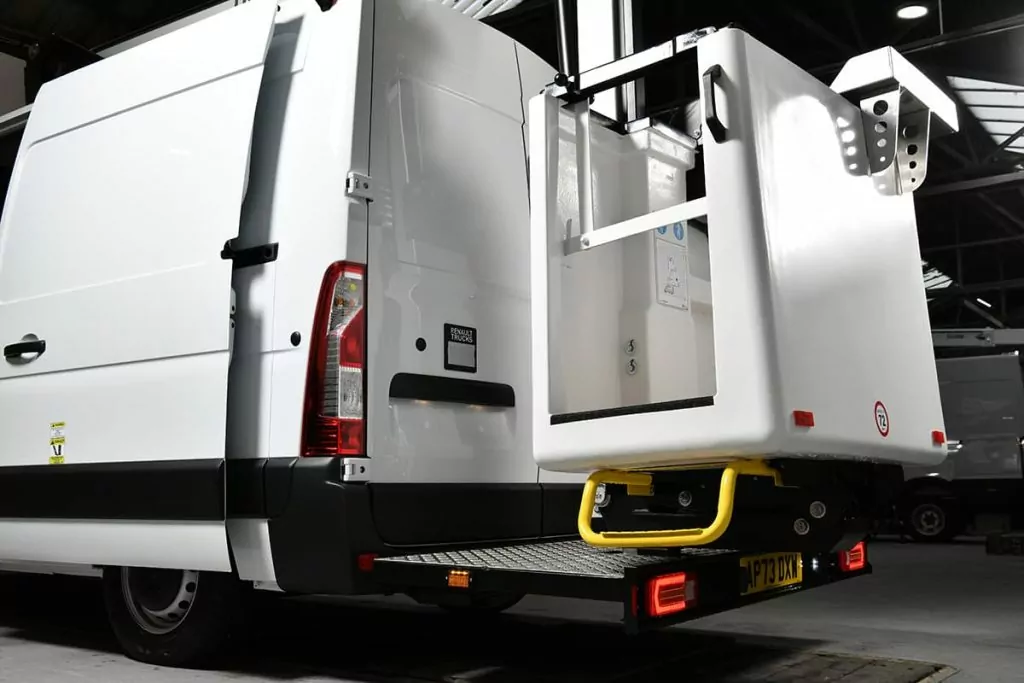 13.8m Van Mount Platform KL38P Hire