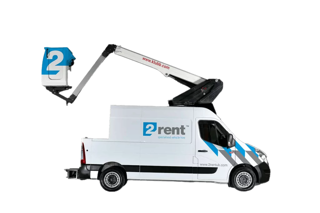 11.8m Cherry Picker on Renault Master E-Tech Van KL2 Hire
